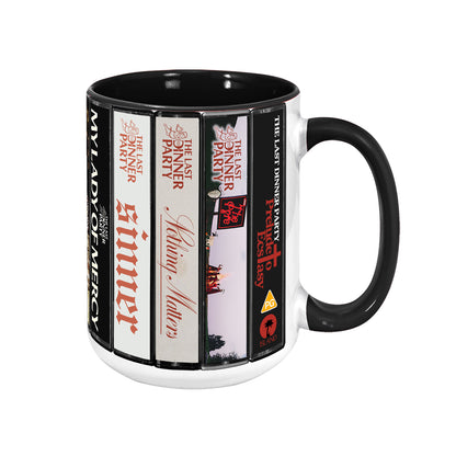 The Last Dinner Party Albums Cassette Collection Retro Accent Mug