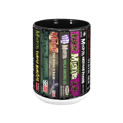 Misfits Albums Cassette Collection Retro Accent Mug