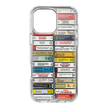Classical Music Albums Cassette Collection Retro Phone Case