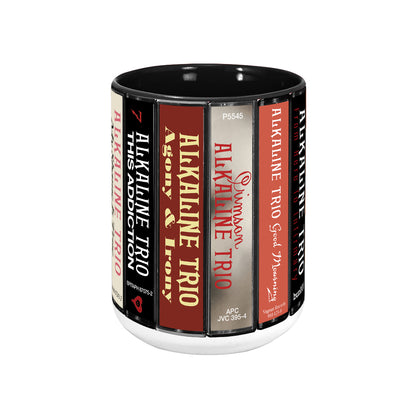 Alkaline Trio Albums Cassette Collection Retro Accent Mug