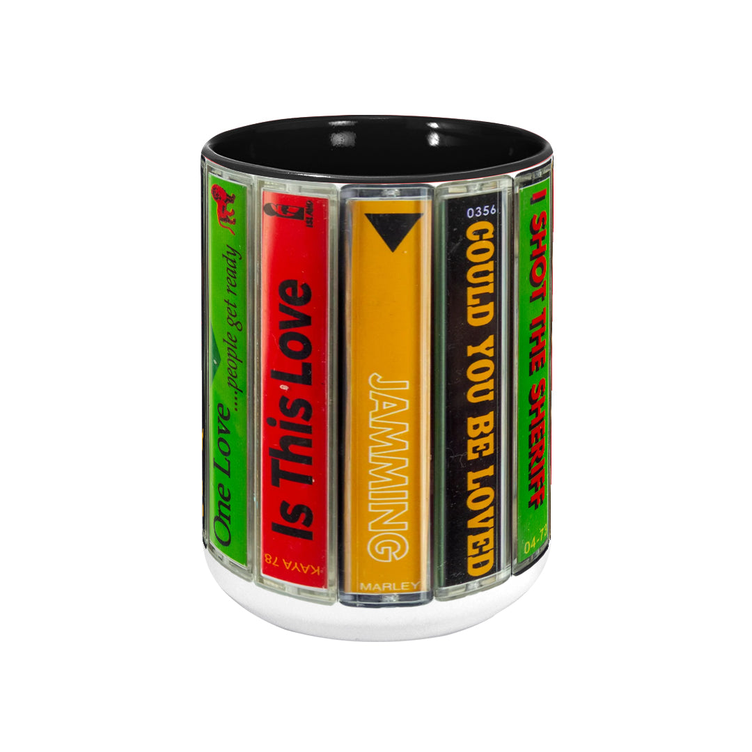 Bob Marley Music Cassette Retro Collection Accent Mug