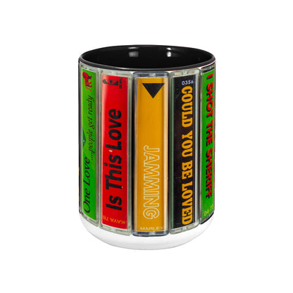 Bob Marley Music Cassette Retro Collection Accent Mug