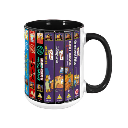 The Simpsons Classics VHS Collection Nostalgia Mug