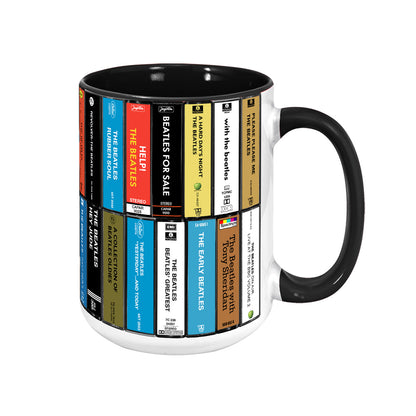 The Beatles Cassette Albums Accent Mug - Extended Version