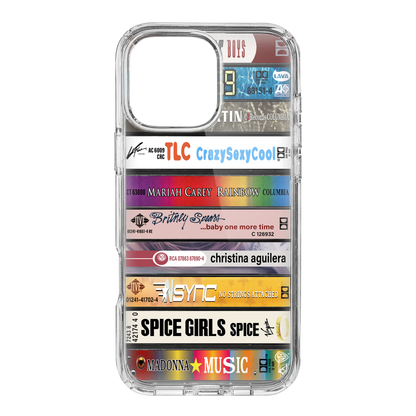 90's Pop Albums Cassette Collection Retro Phone Case