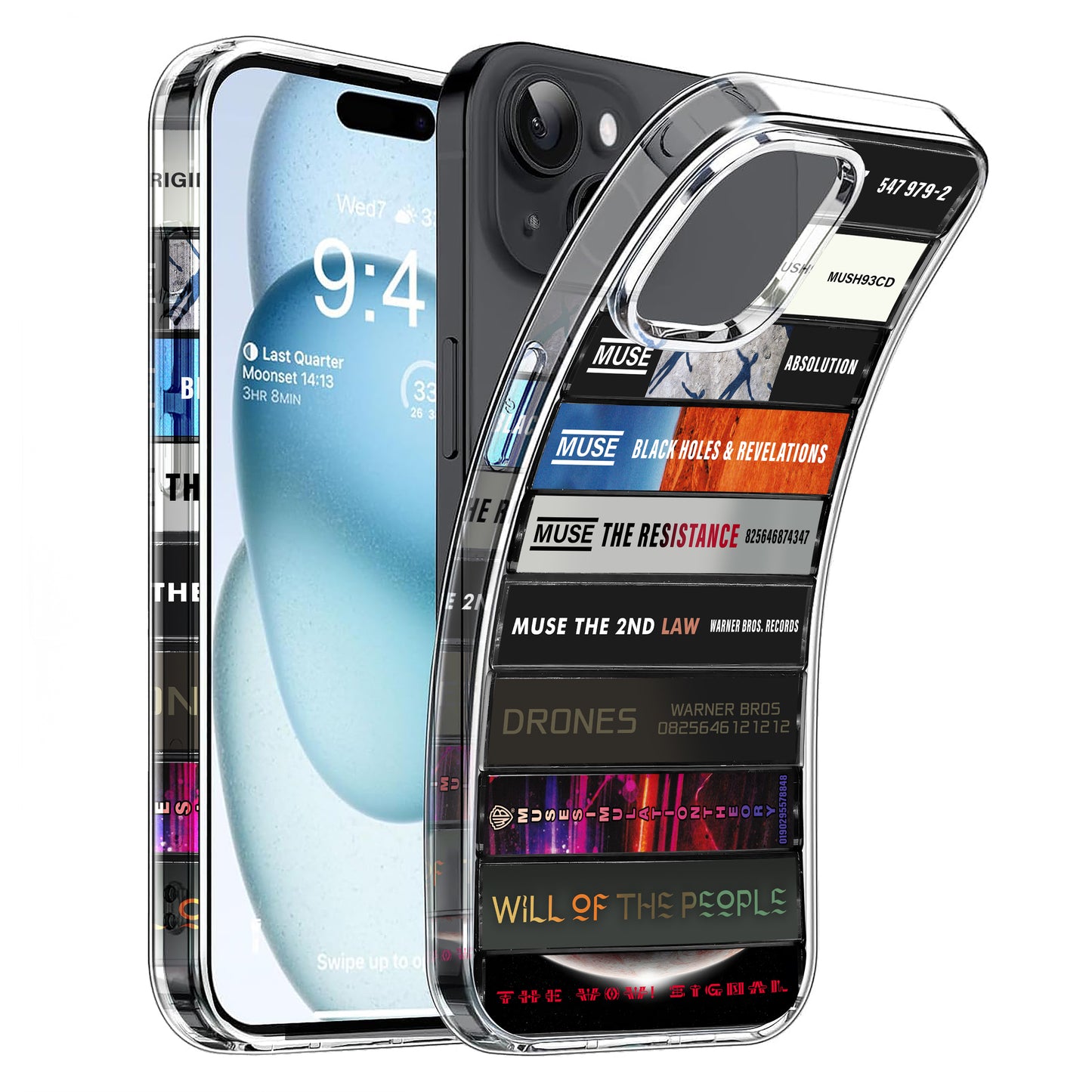 Muse Albums Cassette Collection Retro Phone Case