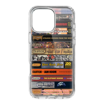 Clutch Albums Cassette Collection Retro Phone Case