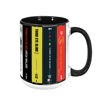 Third Eye Blind Albums Cassette Collection Retro Accent Mug