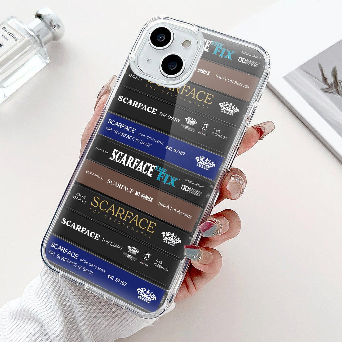 Scarface Albums Cassette Collection Retro Phone Case