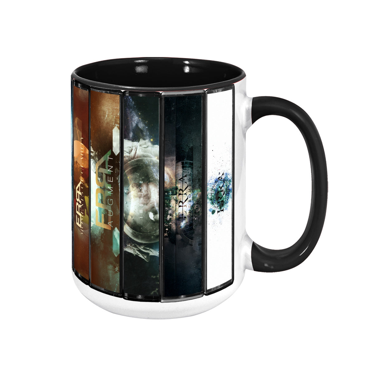 ERRA Albums Cassette Collection Retro Accent Mug