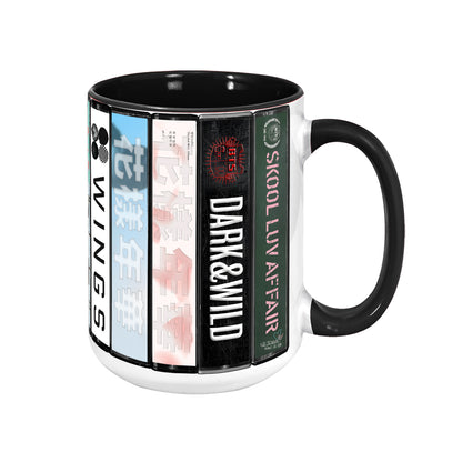 BTS Albums Collection Accent Mug