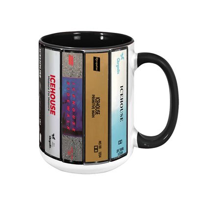 Icehouse Albums Cassette Collection Retro Accent Mug