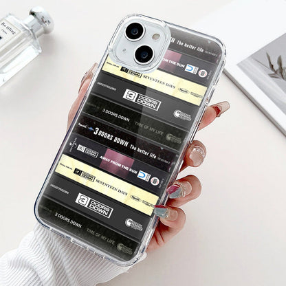 3 Doors Down Albums Cassette Collection Retro Phone Case