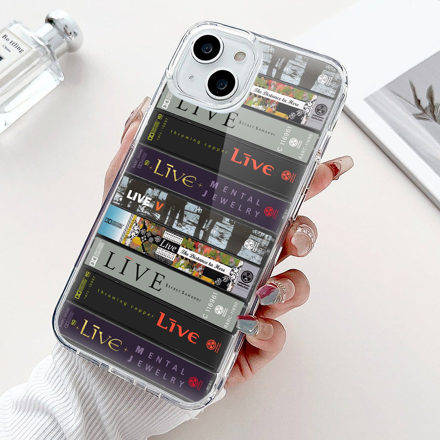 Live Albums Cassette Collection Retro Phone Case