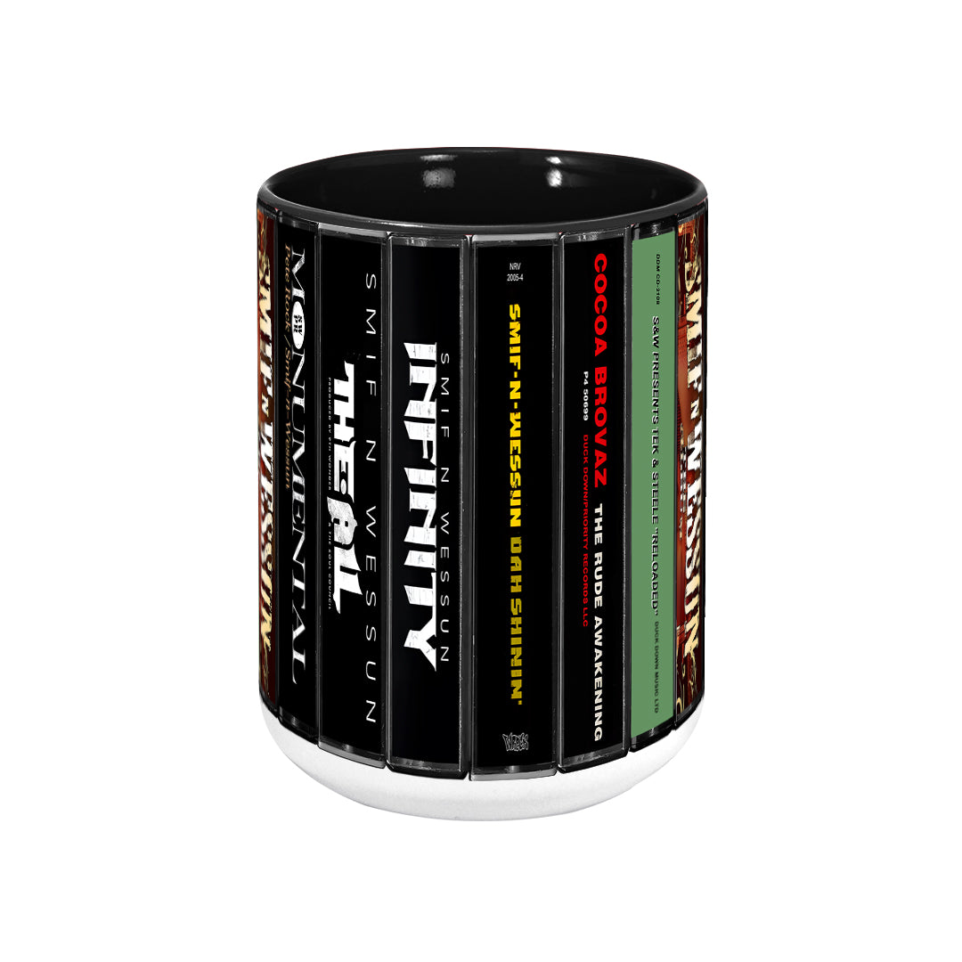 Smif-N-Wessun Albums Cassette Collection Retro Accent Mug
