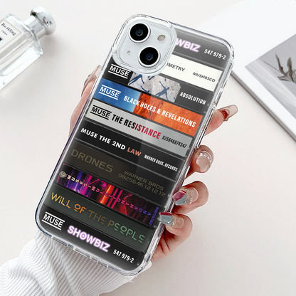Muse Albums Cassette Collection Retro Phone Case