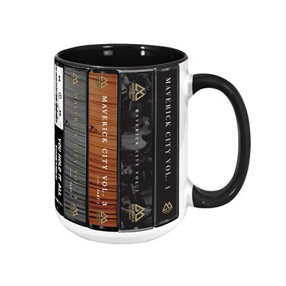 Maverick City Music Albums Cassette Collection Retro Accent Mug