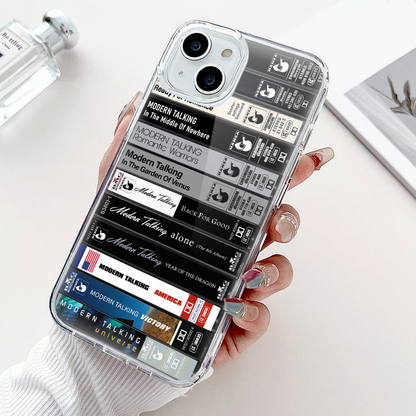 Modern Talking Albums Cassette Collection Retro Phone Case