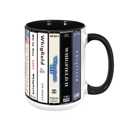 Whigfield Albums Cassette Collection Retro Accent Mug
