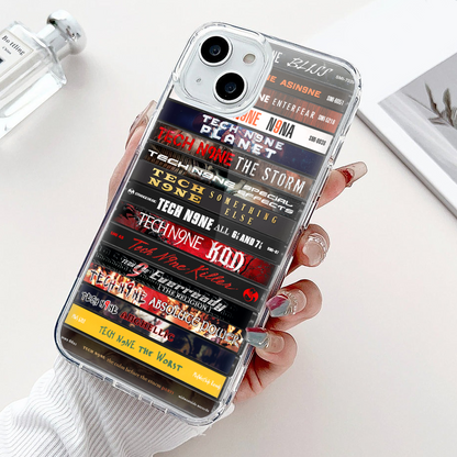 Tech N9ne Albums Cassette Collection Retro Phone Case