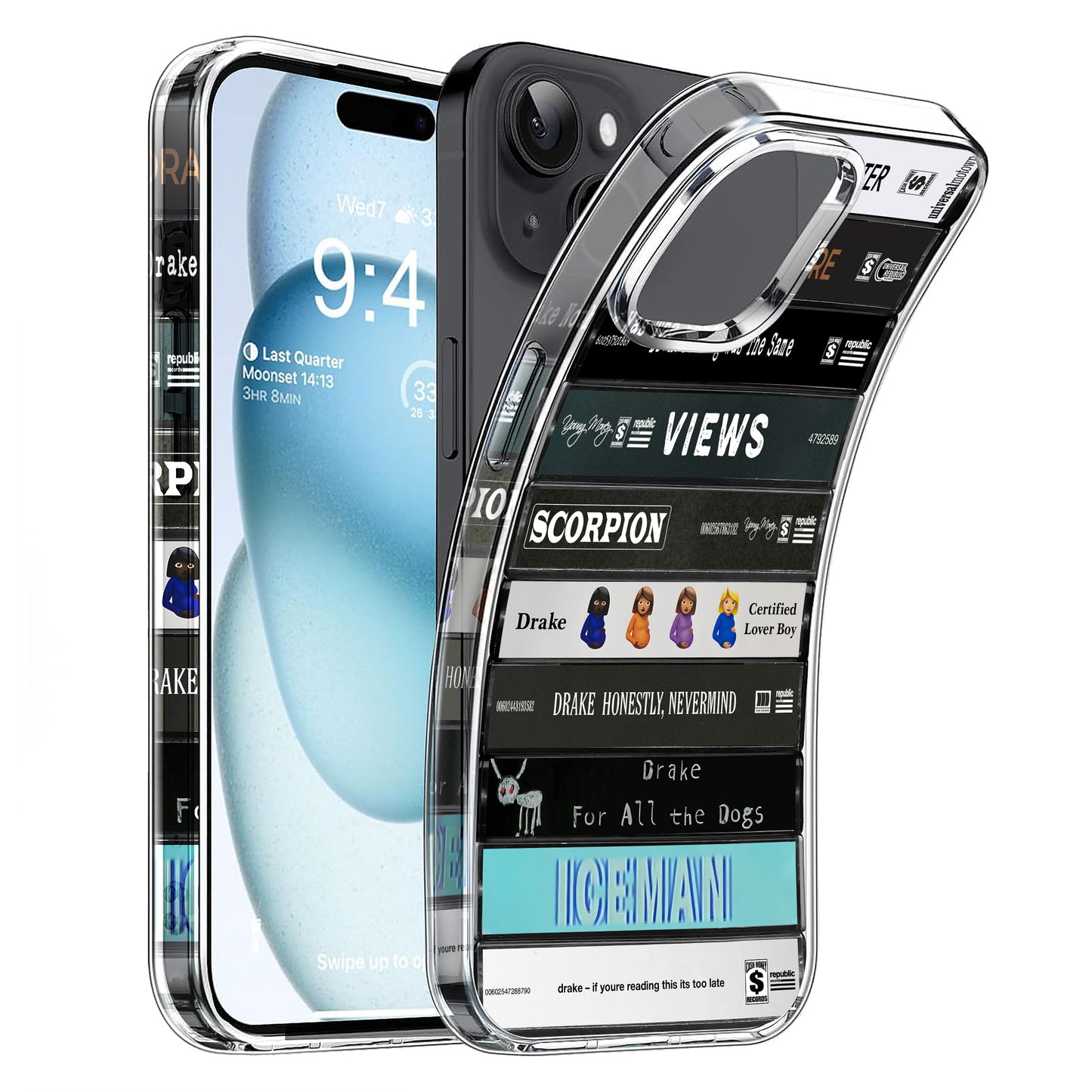 Drake Albums Cassette Collection Retro Phone Case