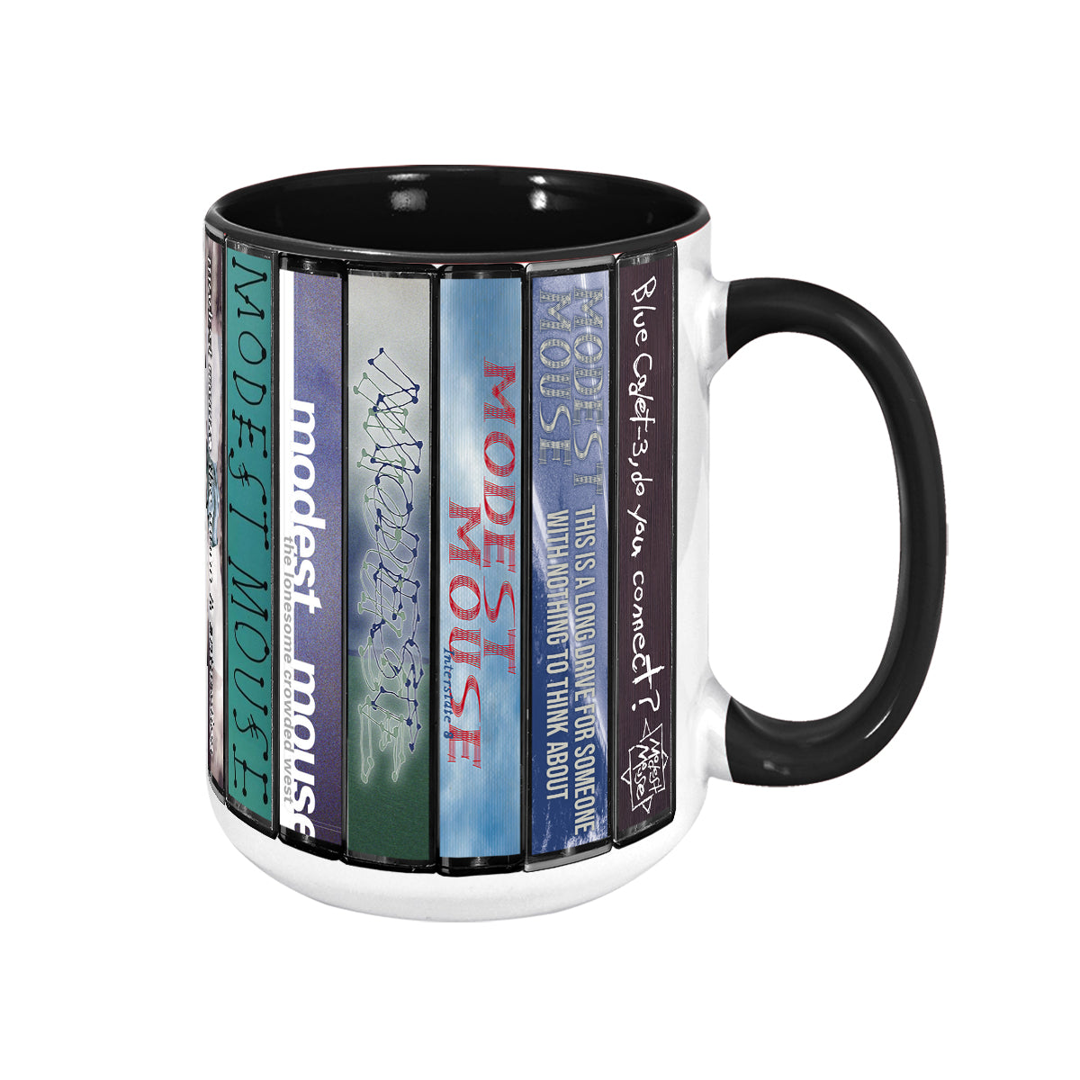 Modest Mouse Albums Cover Collection Retro Accent Mug