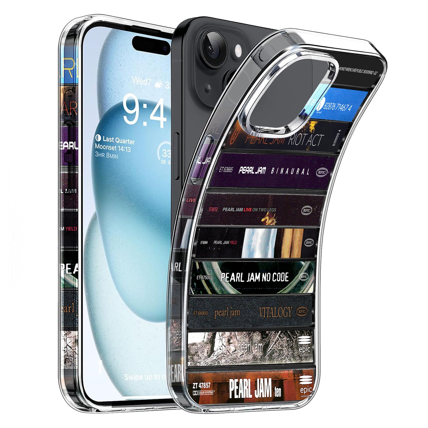 pj Albums Cassette Collection Retro Phone Case
