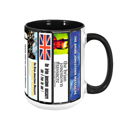 The Brian Jonestown Massacre Albums Cassette Collection Retro Accent Mug