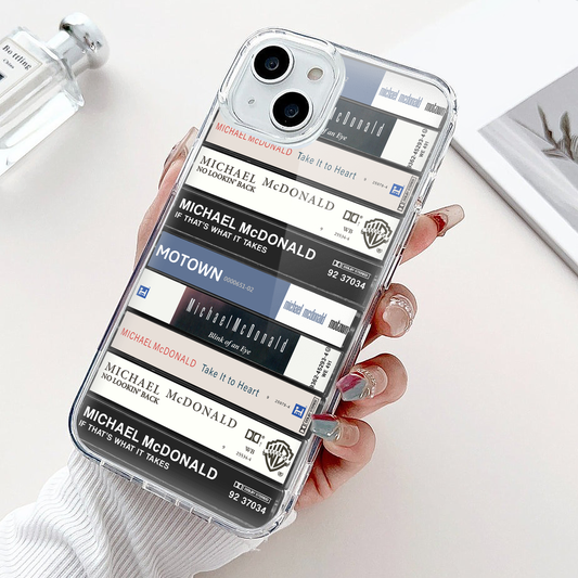 Michael McDonald Albums Cassette Collection Retro Phone Case