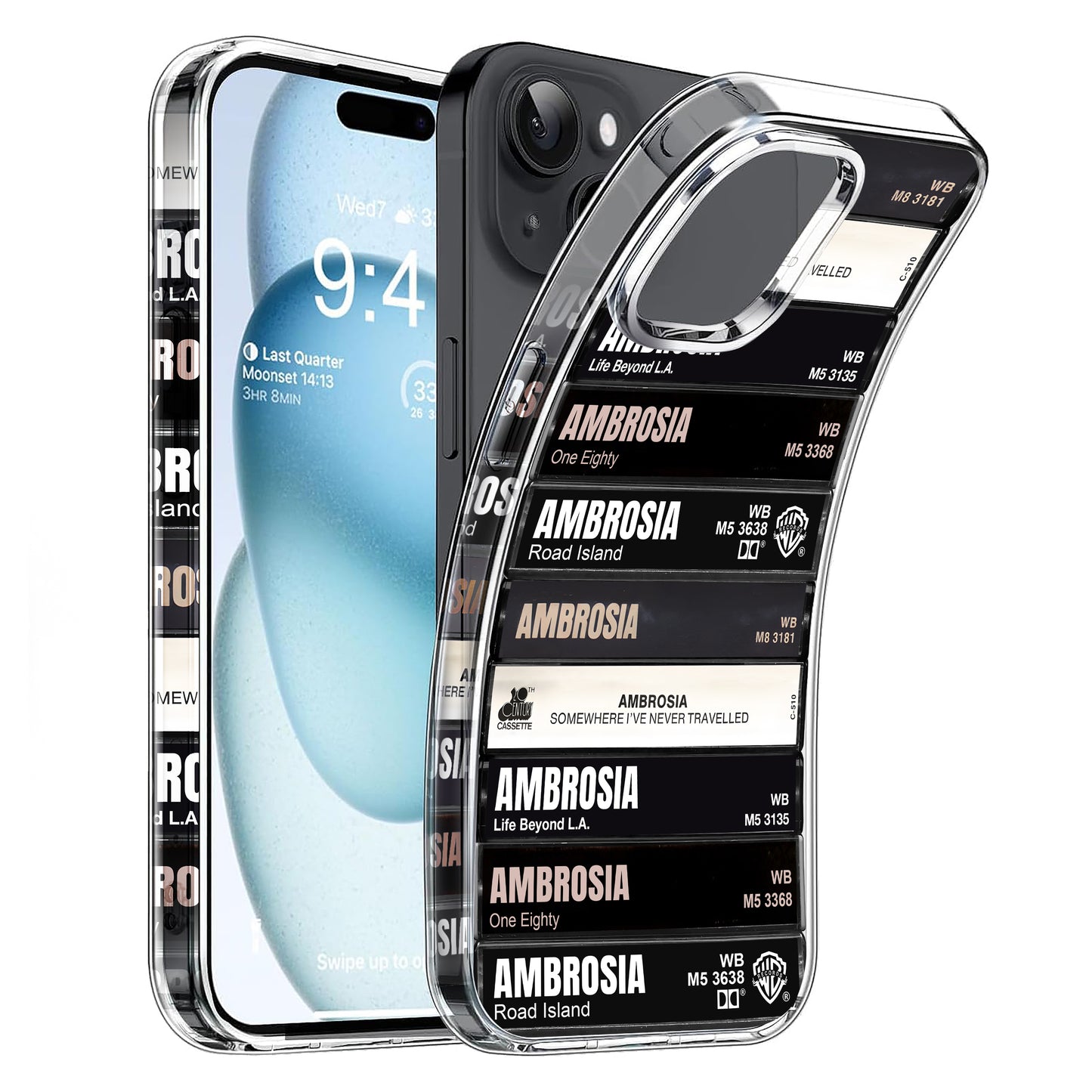 Ambrosia Albums Cassette Collection Retro Phone Case