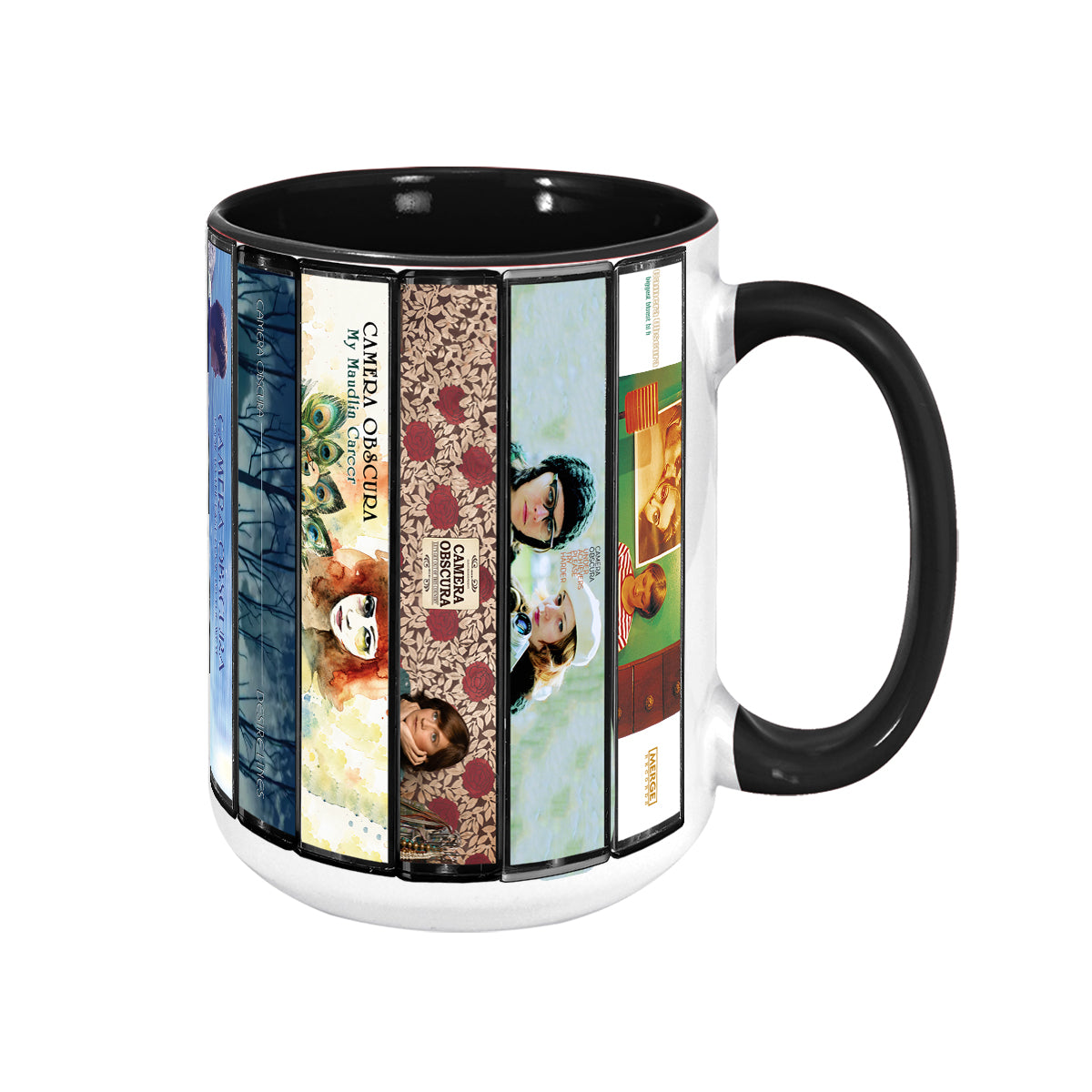 Camera Obscura Albums Cassette Collection Retro Accent Mug