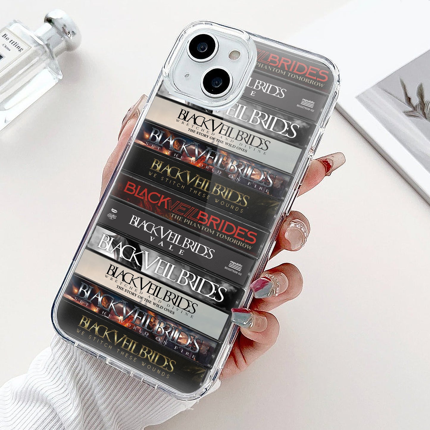 Black Veil Brides Albums Cassette Collection Retro Phone Case