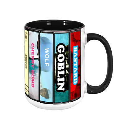 Tyler, the Creator Albums Cassette Collection Retro Accent Mug