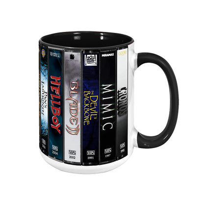 Guillermo del Toro VHS Movies Collection Accent Mug