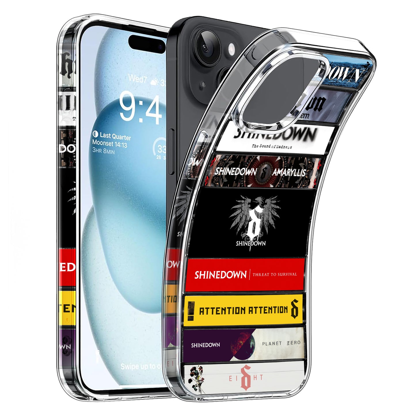 Shinedown Albums Cassette Collection Retro Phone Case - Logo Version