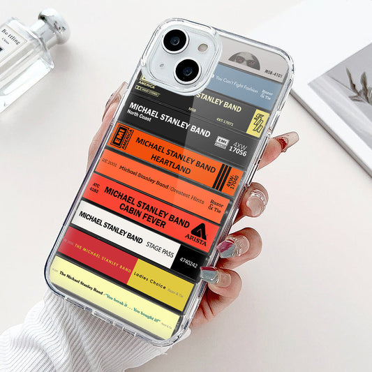 Michael Stanley Band Albums Cassette Collection Retro Phone Case