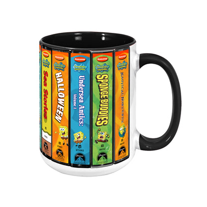 VHS Tape SpongeBob SquarePants Nostalgic Movies Mug