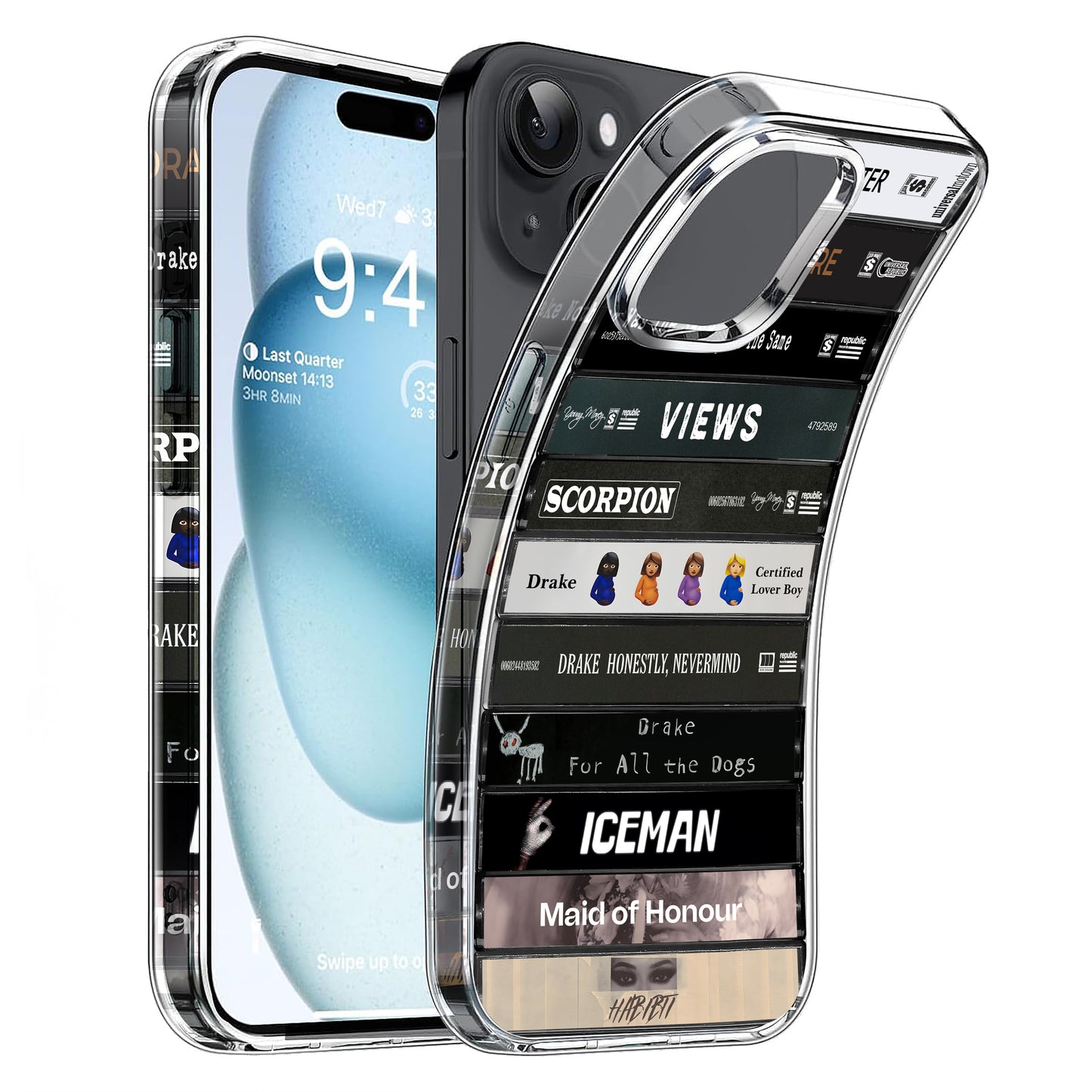 Drake Albums Cassette Collection Retro Phone Case
