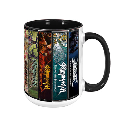 Skeletonwitch Albums Cassette Collection Retro Accent Mug