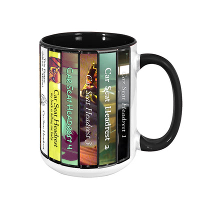 Car Seat Headrest Albums Cassette Collection Retro Accent Mug