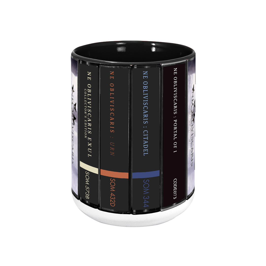 Ne Obliviscaris Albums Cassette Collection Retro Accent Mug