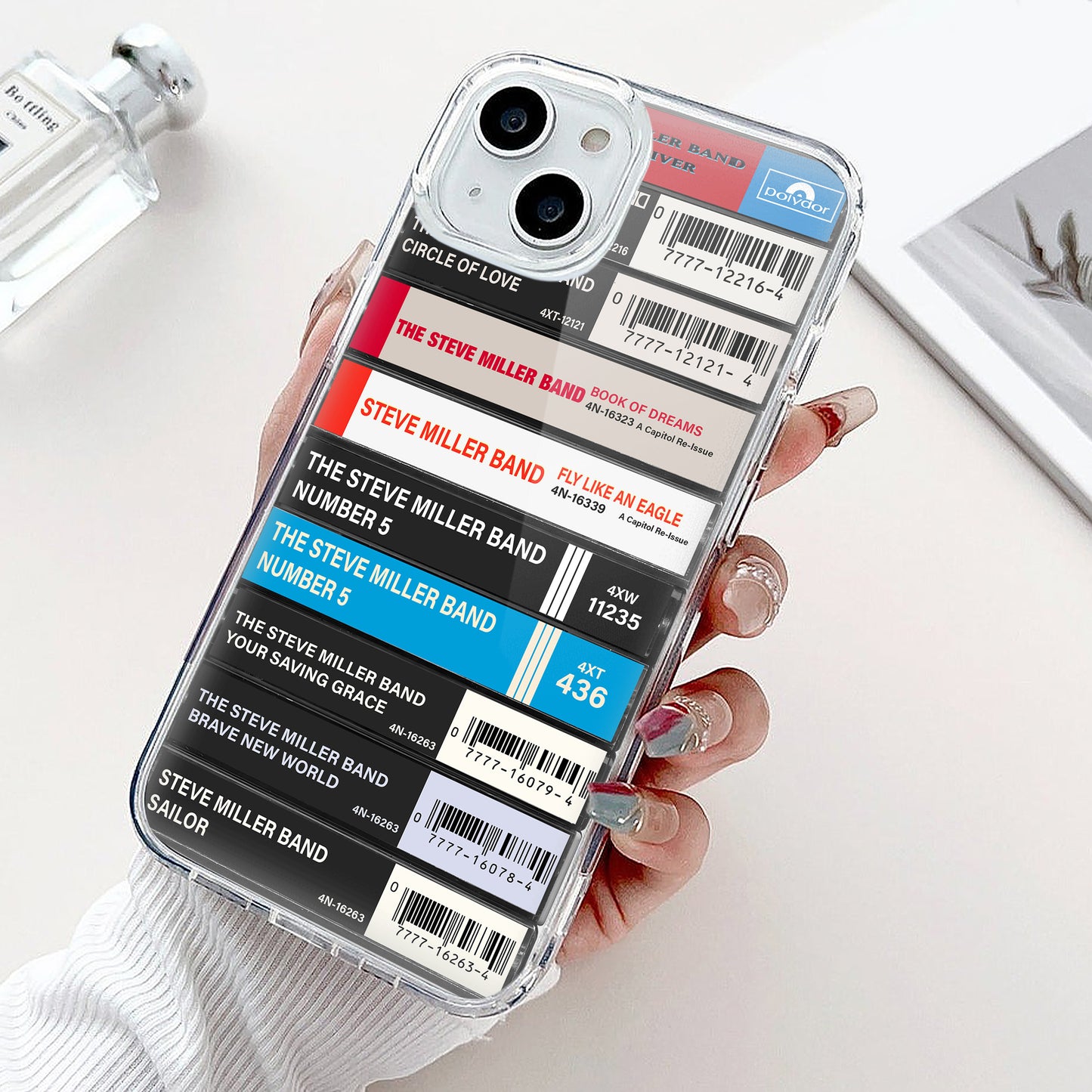 Steve Miller Band Albums Cassette Collection Retro Phone Case