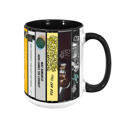 Mac DeMarco Albums Cassette Collection Retro Accent Mug