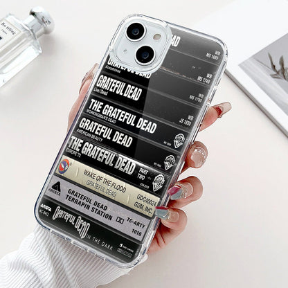 Grateful Dead Albums Cassette Collection Retro Phone Case