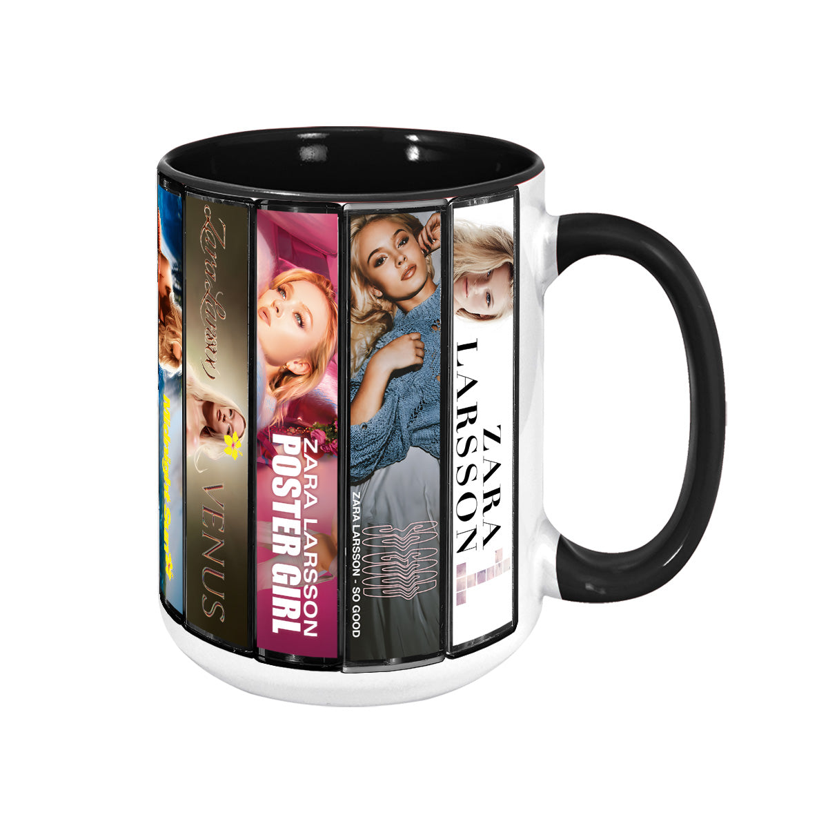 Zara Larsson Albums Cassette Collection Retro Accent Mug