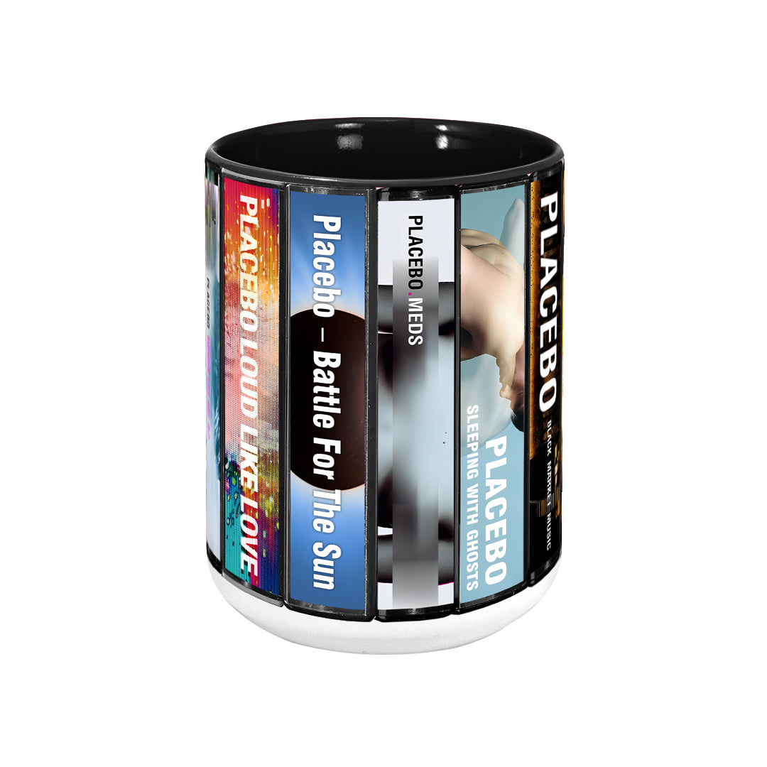Placebo Albums Cassette Collection Retro Accent Mug