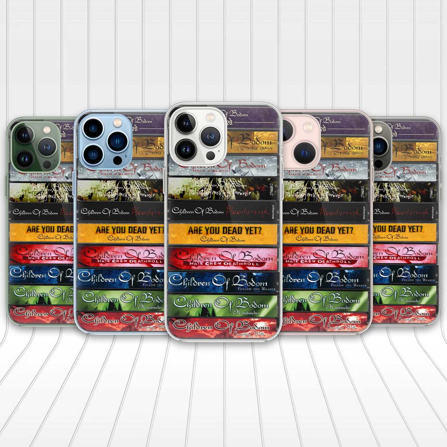 Children of Bodom Albums Cassette Collection Retro Phone Case