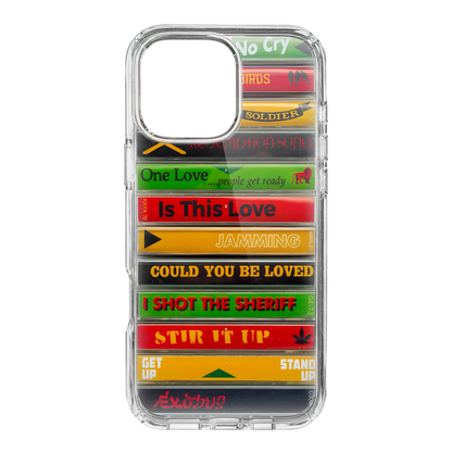Bob Marley Music Cassette Collection Retro Phone Case