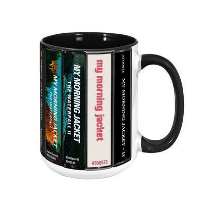 My Morning Jacket Albums Cassette Collection Retro Accent Mug