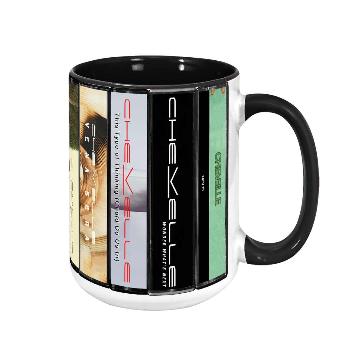 Chevelle Albums Cassette Collection Retro Accent Mug